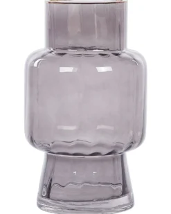 Blomstervase MEGALO Glas 26 cm Grå