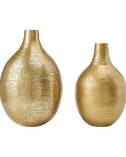 Blomstervase MOHENJO Metal 32/35 cm Guld