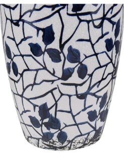 Blomstervase MUTILENE Stentøj 25 cm Hvid