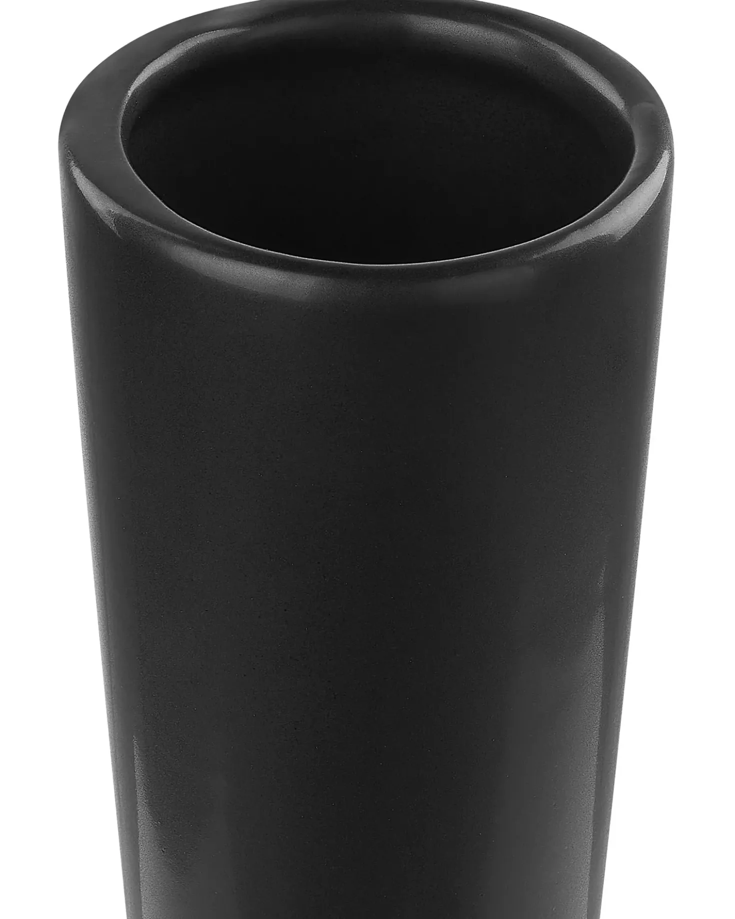 Blomstervase PEANIA Keramik 30 cm Sort
