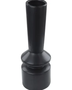 Blomstervase PEANIA Keramik 30 cm Sort