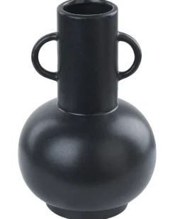 Blomstervase PEREA Keramik 26 cm Sort