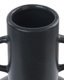 Blomstervase PEREA Keramik 26 cm Sort