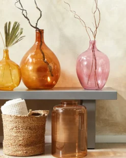 Blomstervase ROTI Glas 39 cm Lyserød