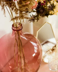 Blomstervase ROTI Glas 39 cm Lyserød