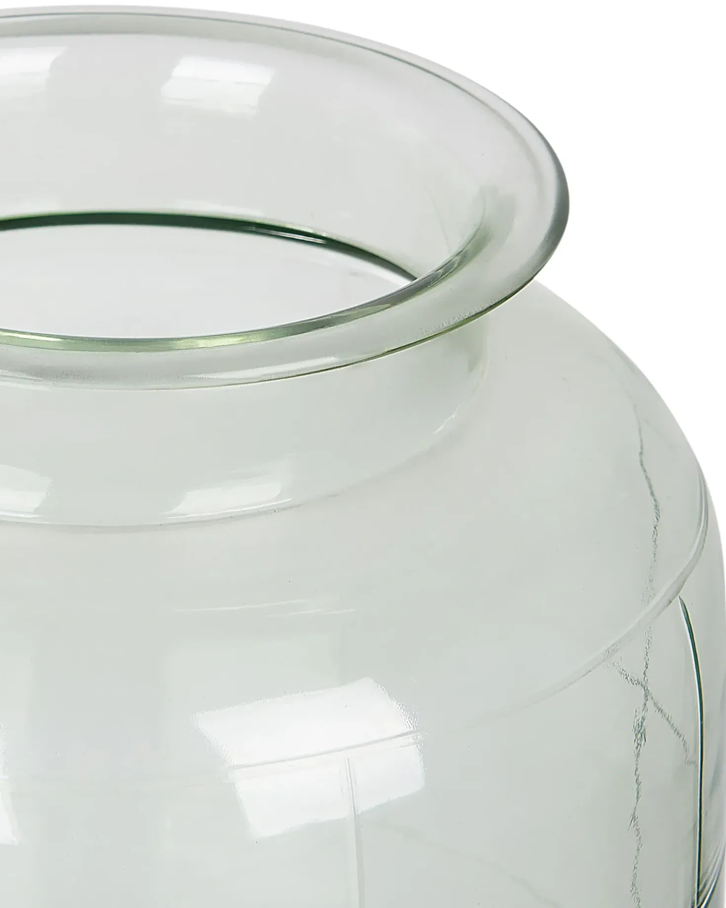 Blomstervase VINDALOO Glas 35 cm Lysegrøn
