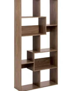 Bogreol med 6 hylder CHATEH 180 cm Brun