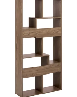 Bogreol med 6 hylder CHATEH 180 cm Brun