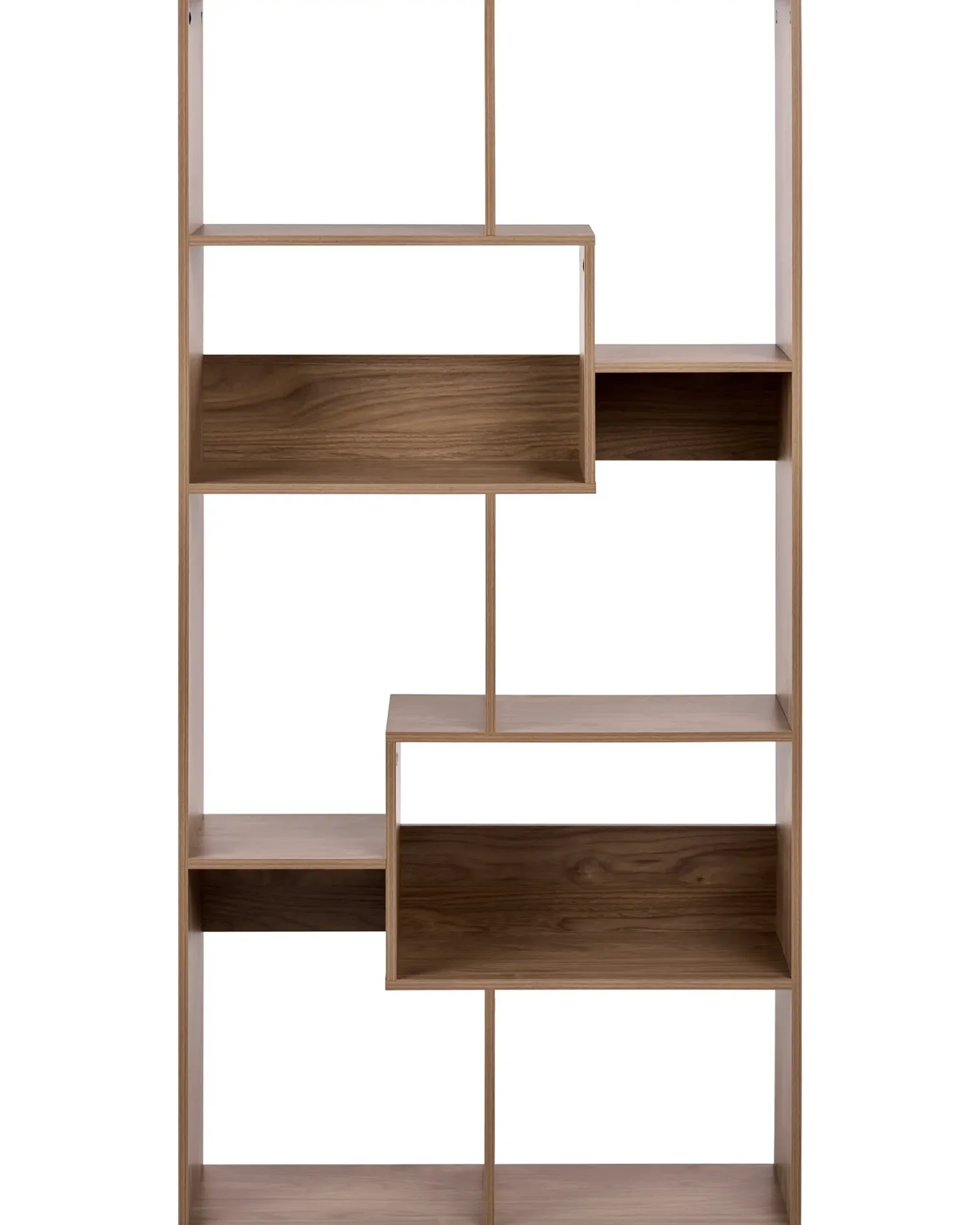 Bogreol med 6 hylder CHATEH 180 cm Brun