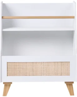 Bogreol med 2 hylder JACKIT 72 cm Hvid