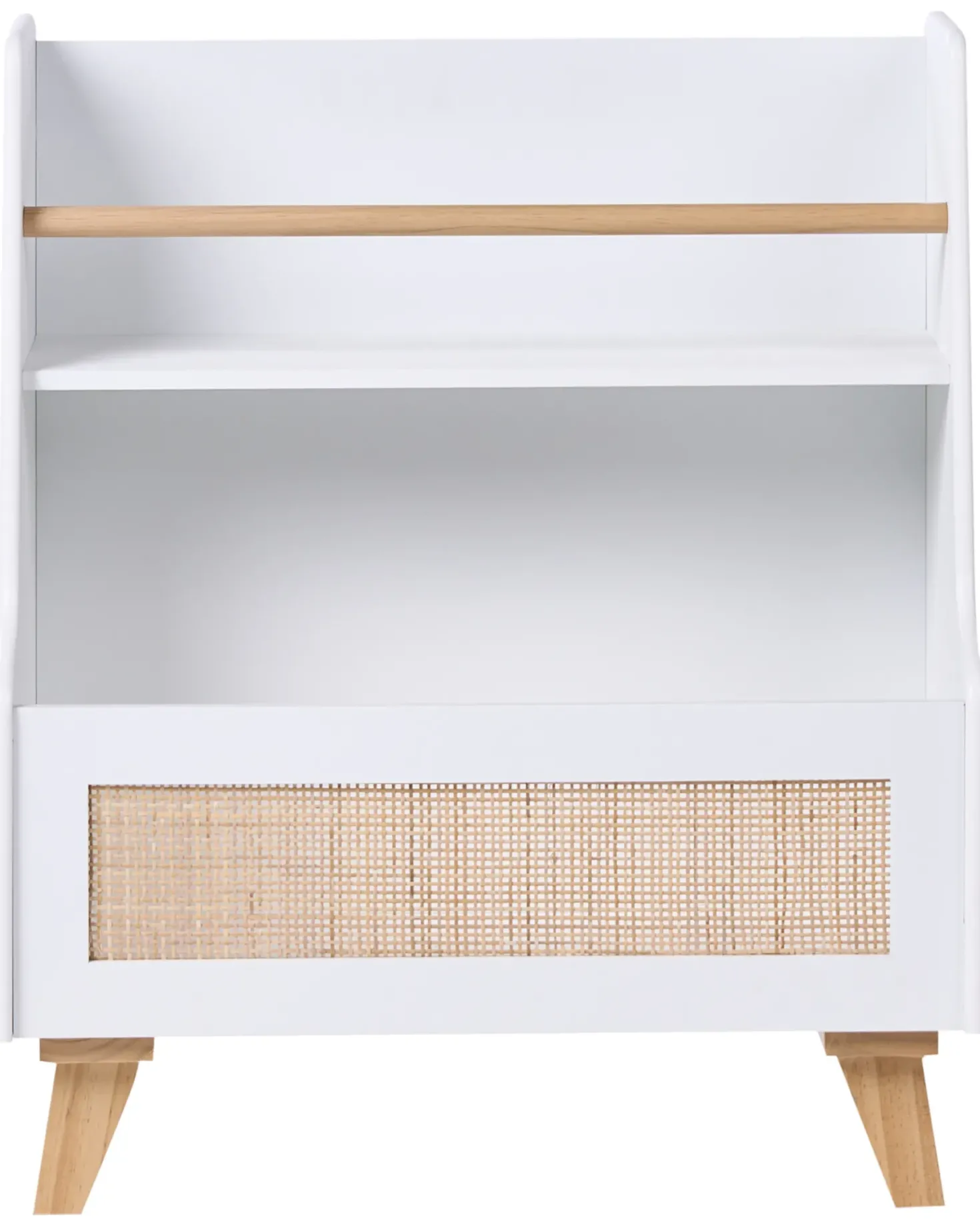 Bogreol med 2 hylder JACKIT 72 cm Hvid