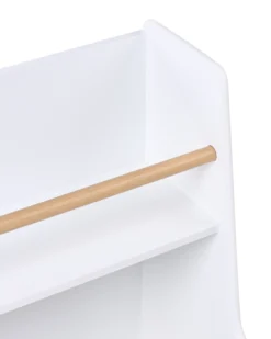 Bogreol med 2 hylder JACKIT 72 cm Hvid