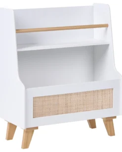 Bogreol med 2 hylder JACKIT 72 cm Hvid