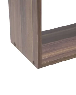 Bogreol med 5 hylder ORILLA 174 cm Mørkebrun