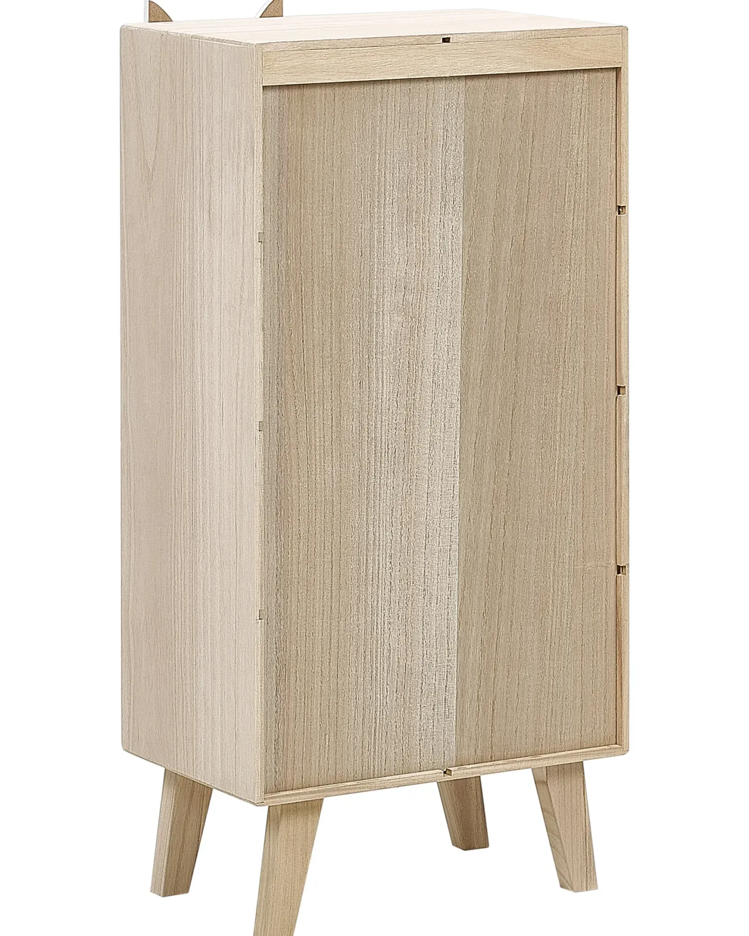 Bogreol med 4 hylder RUPERT 79 cm Lysebrun