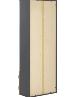 Bogreol med 4 hylder SALTER 163 cm Brun/sort