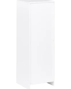 Bogreol med 3 hylder ZEHNA 117 cm Hvid