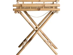 Bord MISICUNI Bambus Naturlig Foldbar