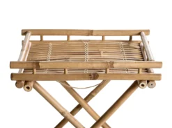 Bord MISICUNI Bambus Naturlig Foldbar