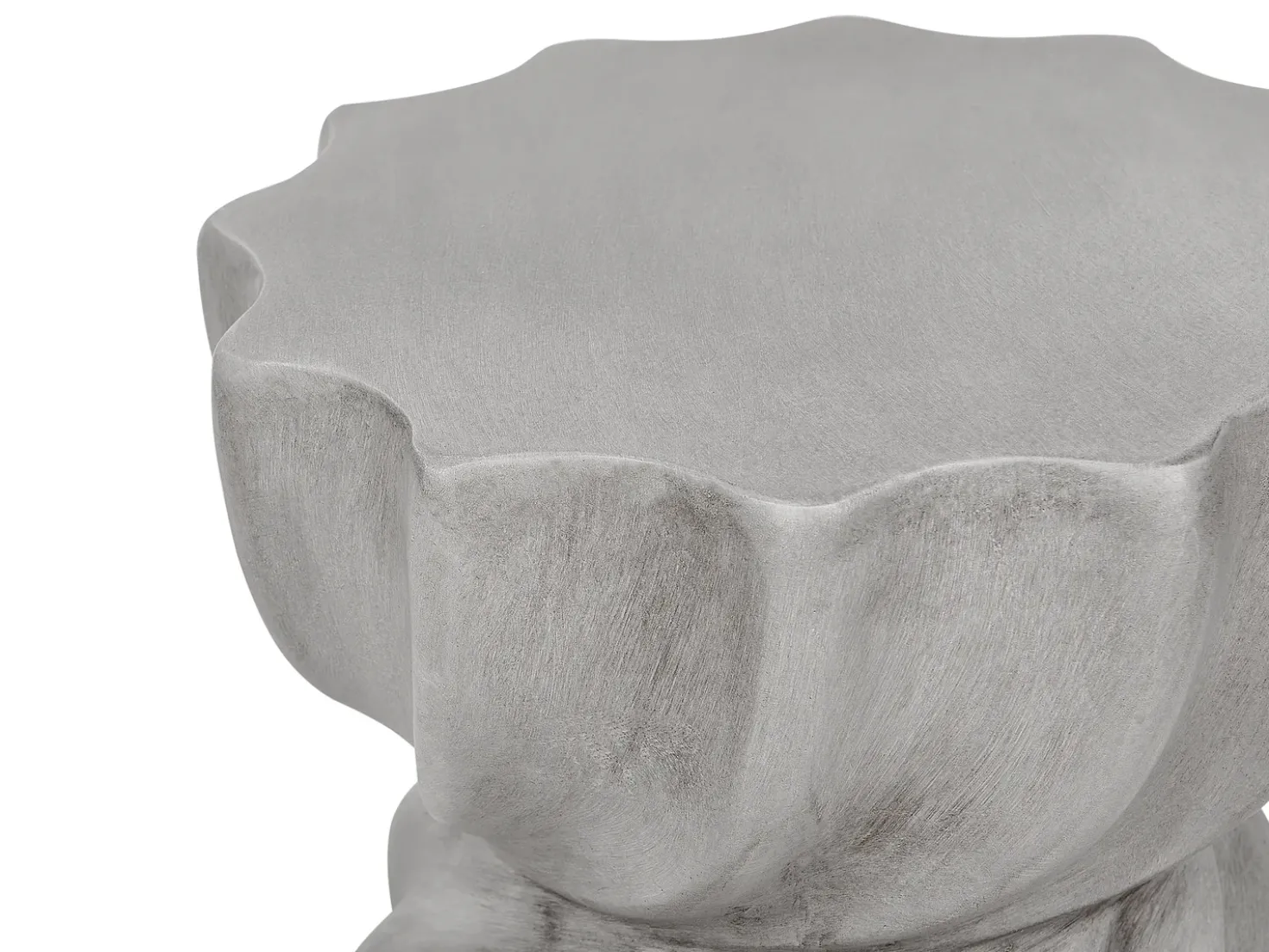 Bord ALGUA 35 cm 35 cm Grå