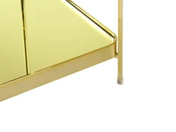 Bord ALSEA Hærdet glas Guld