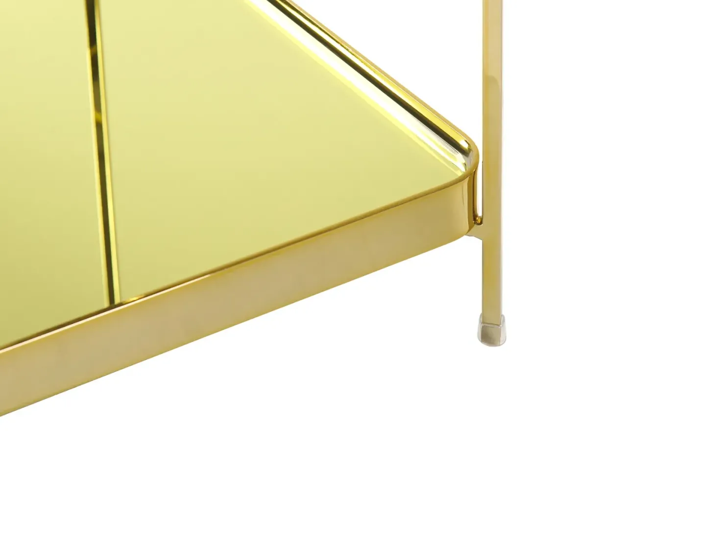 Bord ALSEA Hærdet glas Guld
