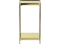 Bord ALSEA Hærdet glas Guld