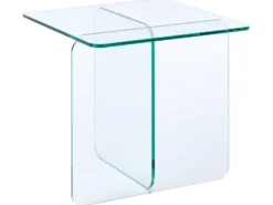 Bord AMISK Hærdet glas Transparent
