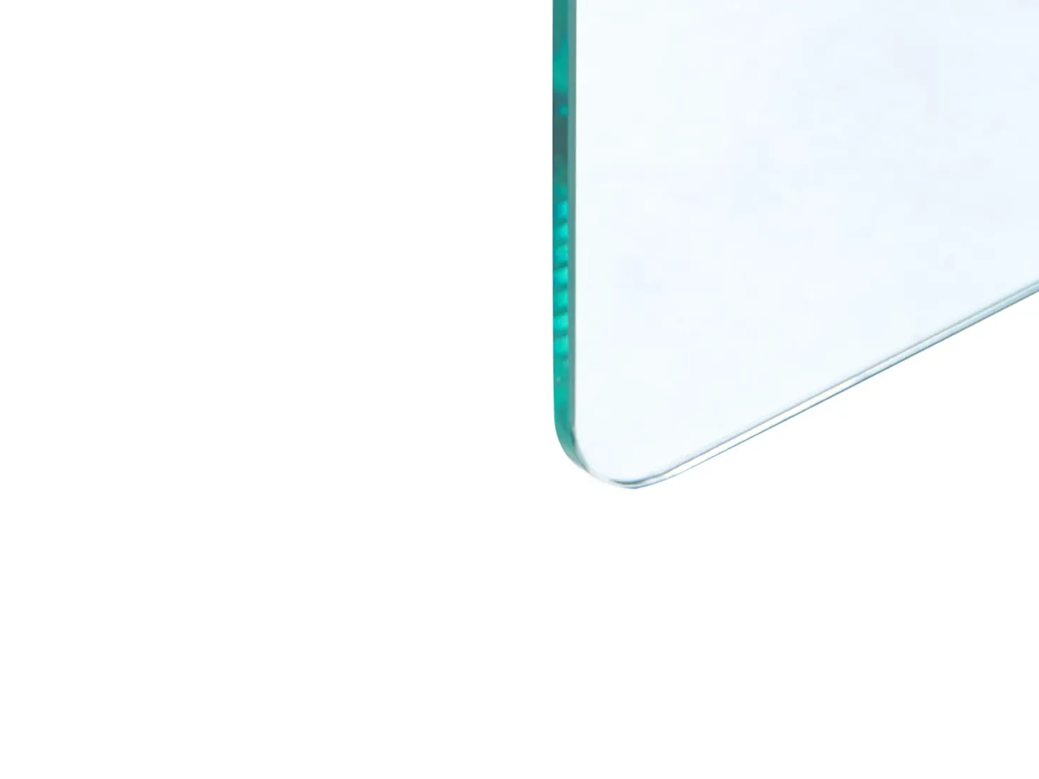 Bord AMISK Hærdet glas Transparent