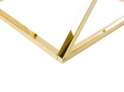 Bord BEVERLY Glas Guld