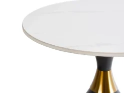 Bord ITUNA Keramik Sort/hvid