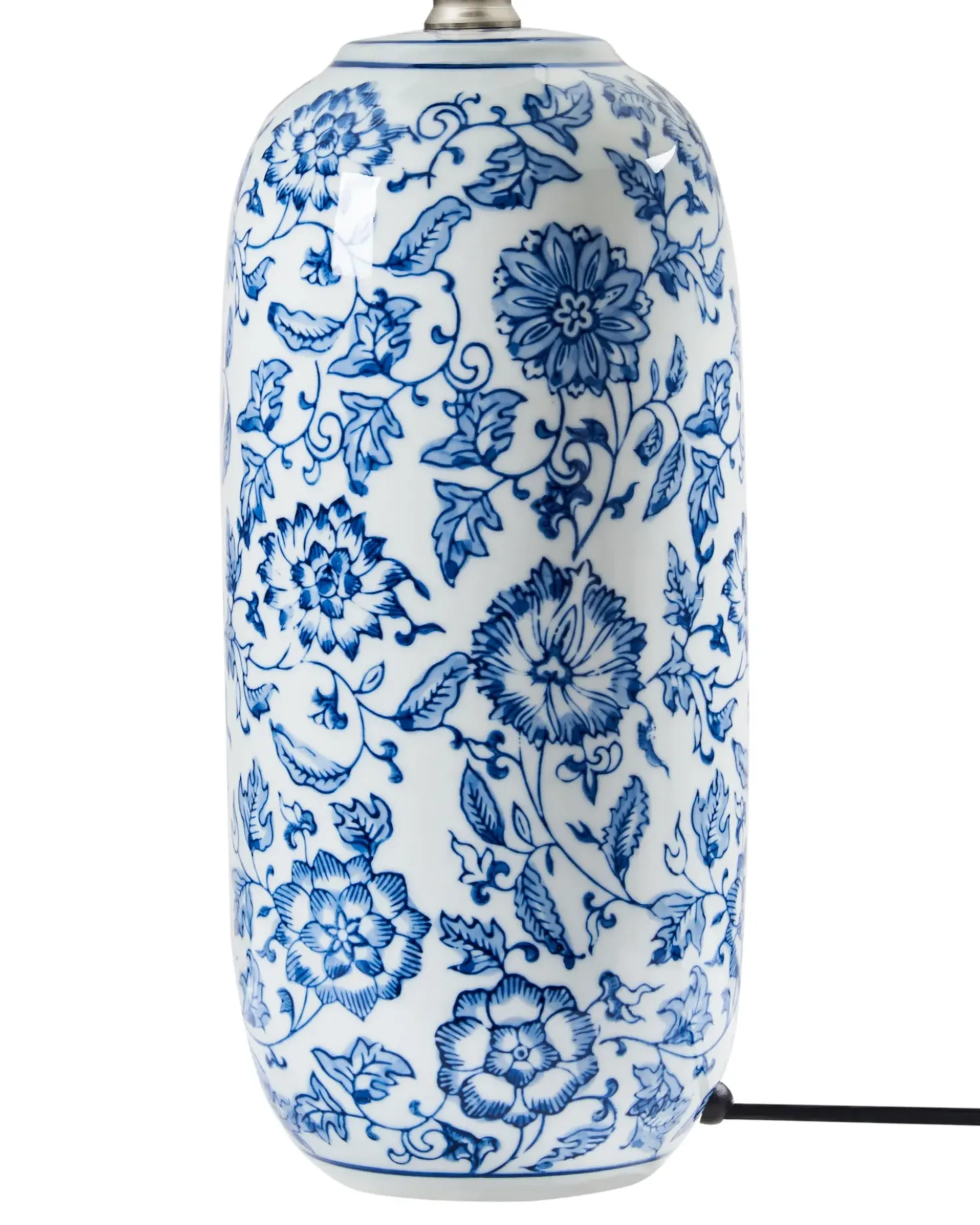 Bordlampe AIBONITO Porcelæn Hvid/blå