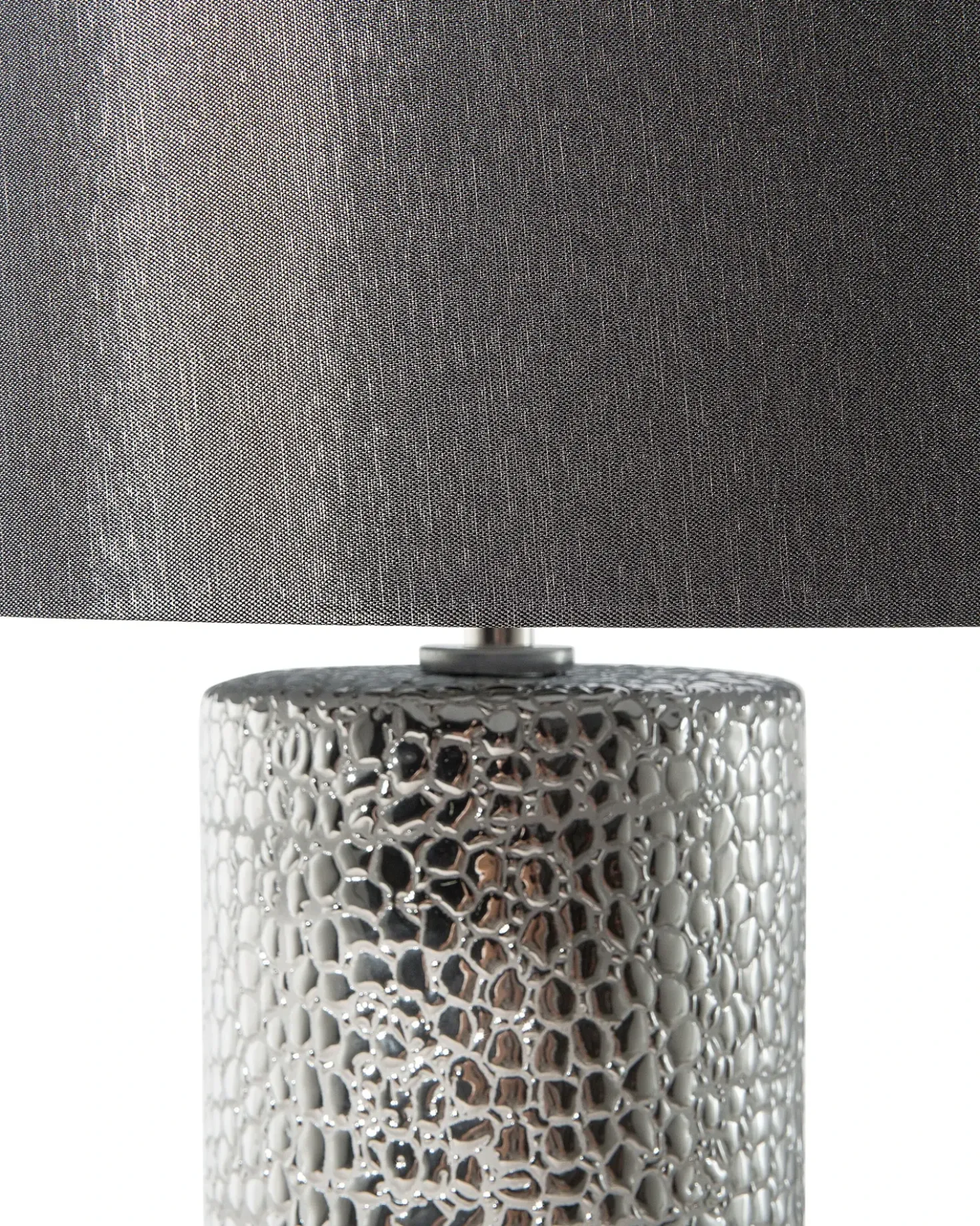 Bordlampe AIKEN Porcelæn Sort