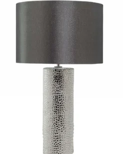 Bordlampe AIKEN Porcelæn Sort