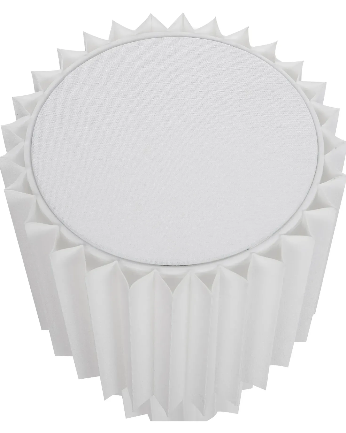 Bordlampe ALFEIOS Hør Hvid