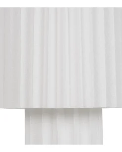 Bordlampe ALFEIOS Hør Hvid