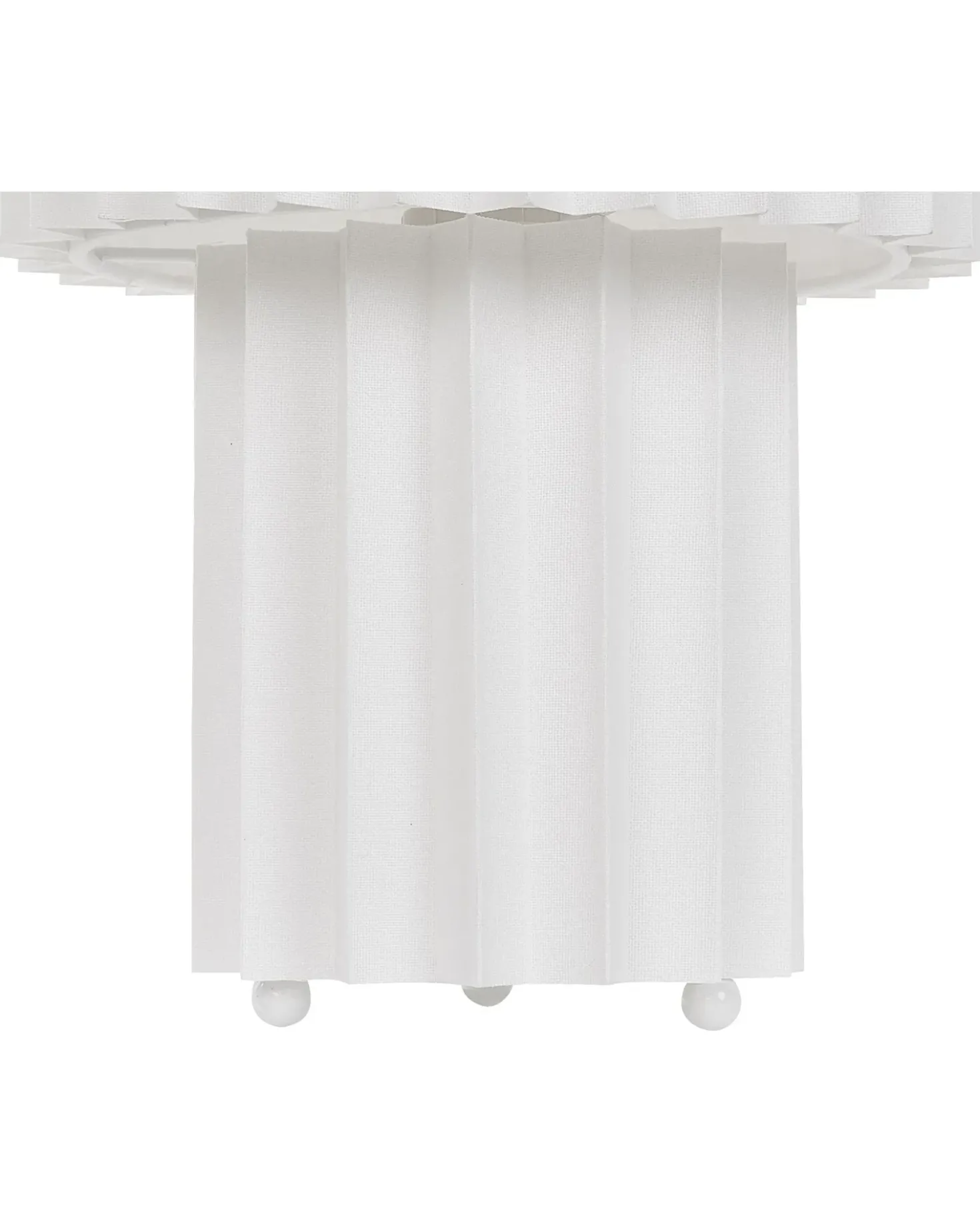 Bordlampe ALFEIOS Hør Hvid