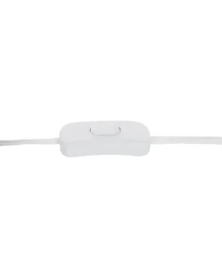 Bordlampe ALFEIOS Hør Hvid