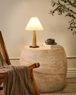 Bordlampe ALIGIDE Træ Naturlig