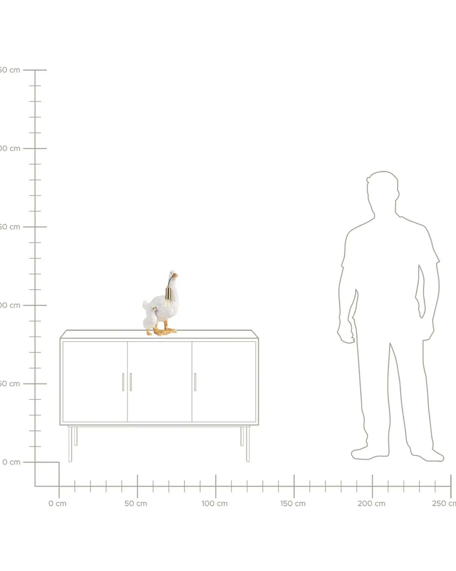 Bordlampe And DAFFY Hvid