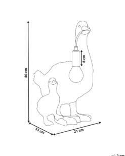 Bordlampe And DAFFY Hvid