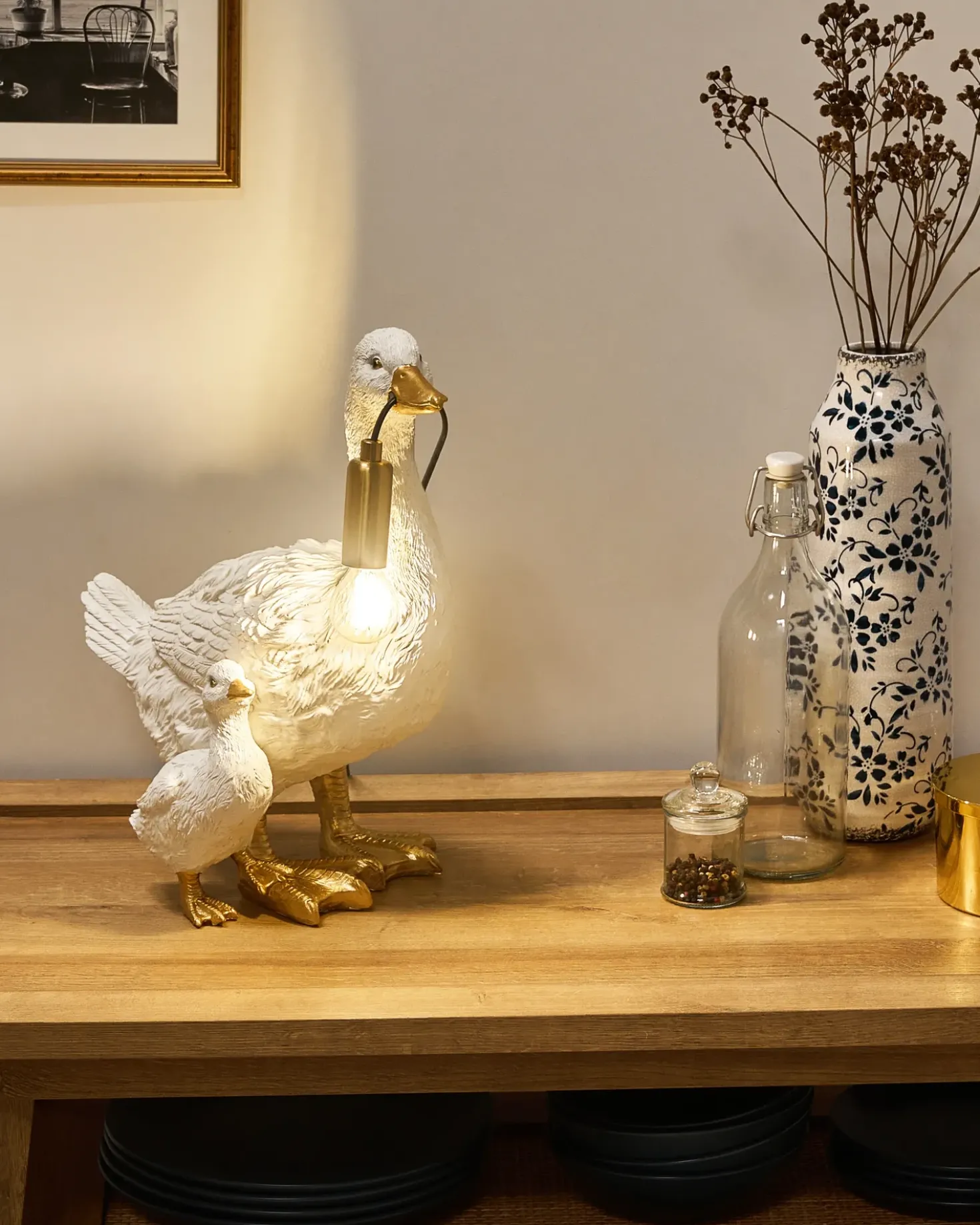 Bordlampe And DAFFY Hvid