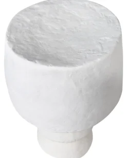 Bordlampe ARAPEY Papmaché Hvid