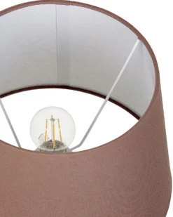 Bordlampe ARCOS Keramik Hvid