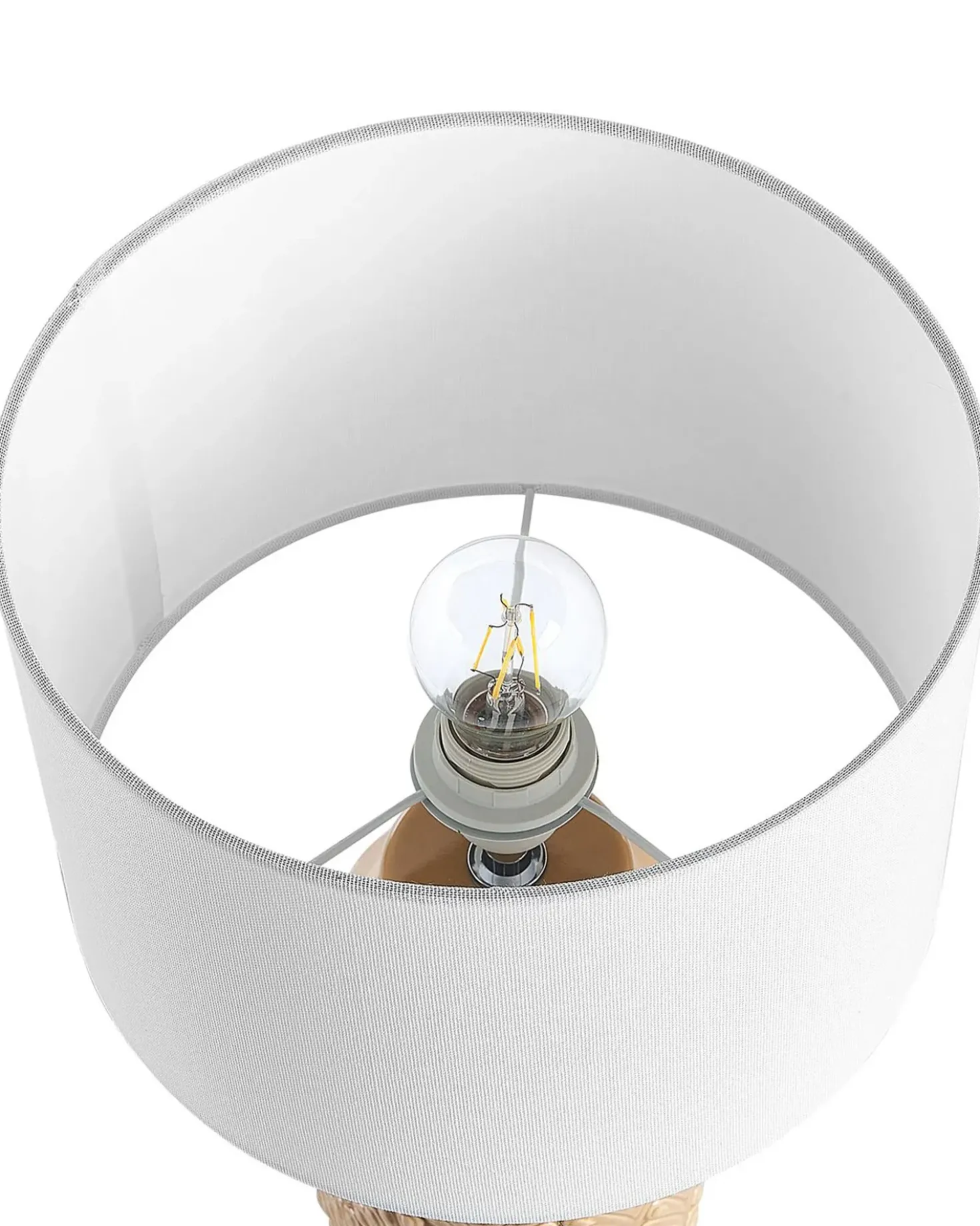 Bordlampe BALAO Keramik Gul