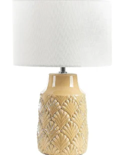 Bordlampe BALAO Keramik Gul