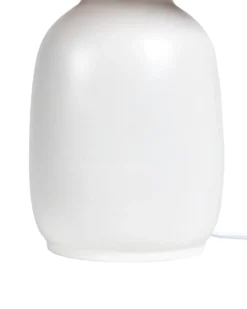 Bordlampe BARTANG Keramik Hvid