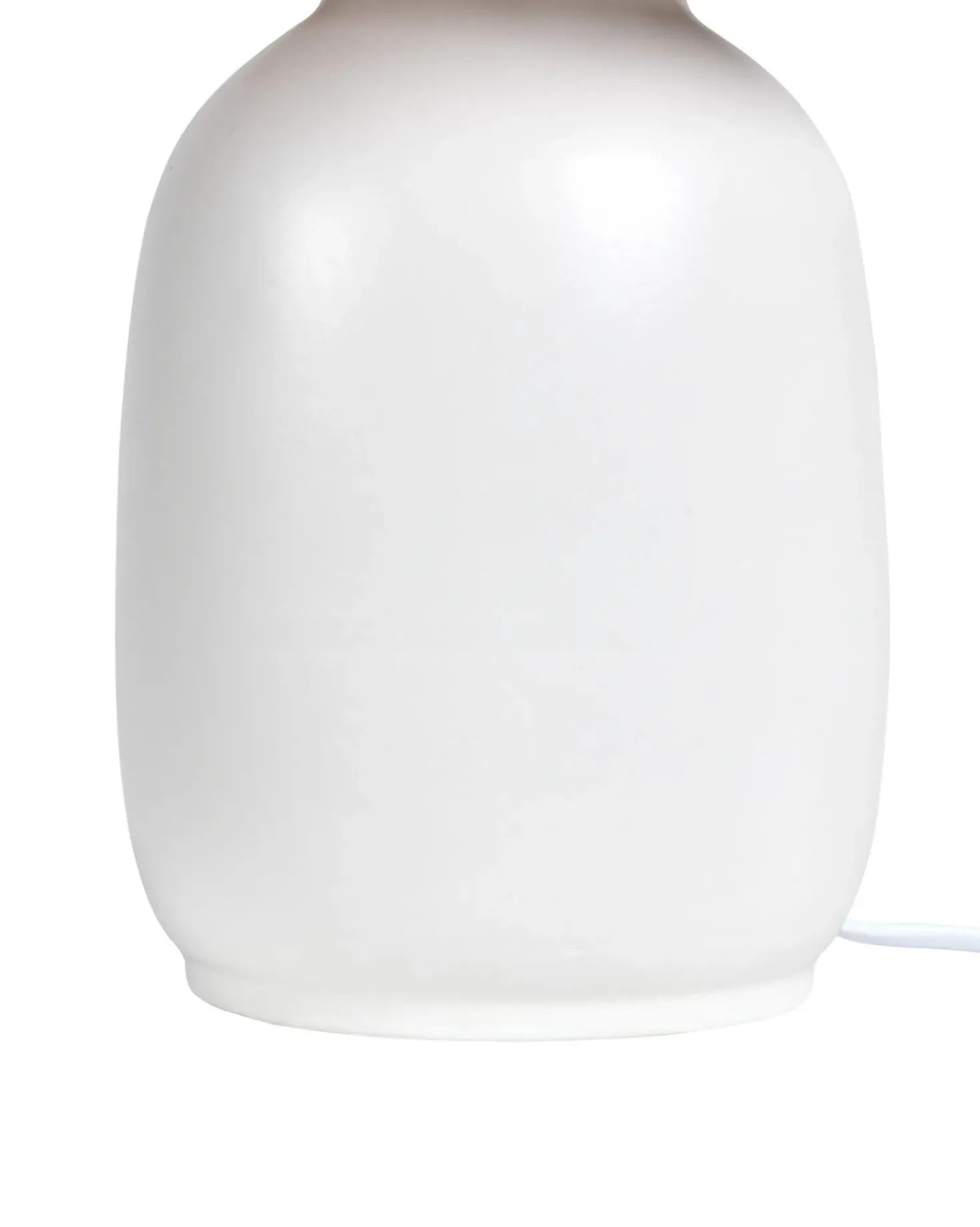 Bordlampe BARTANG Keramik Hvid