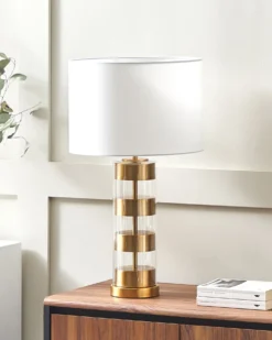 Bordlampe BEATTON Metal Guld