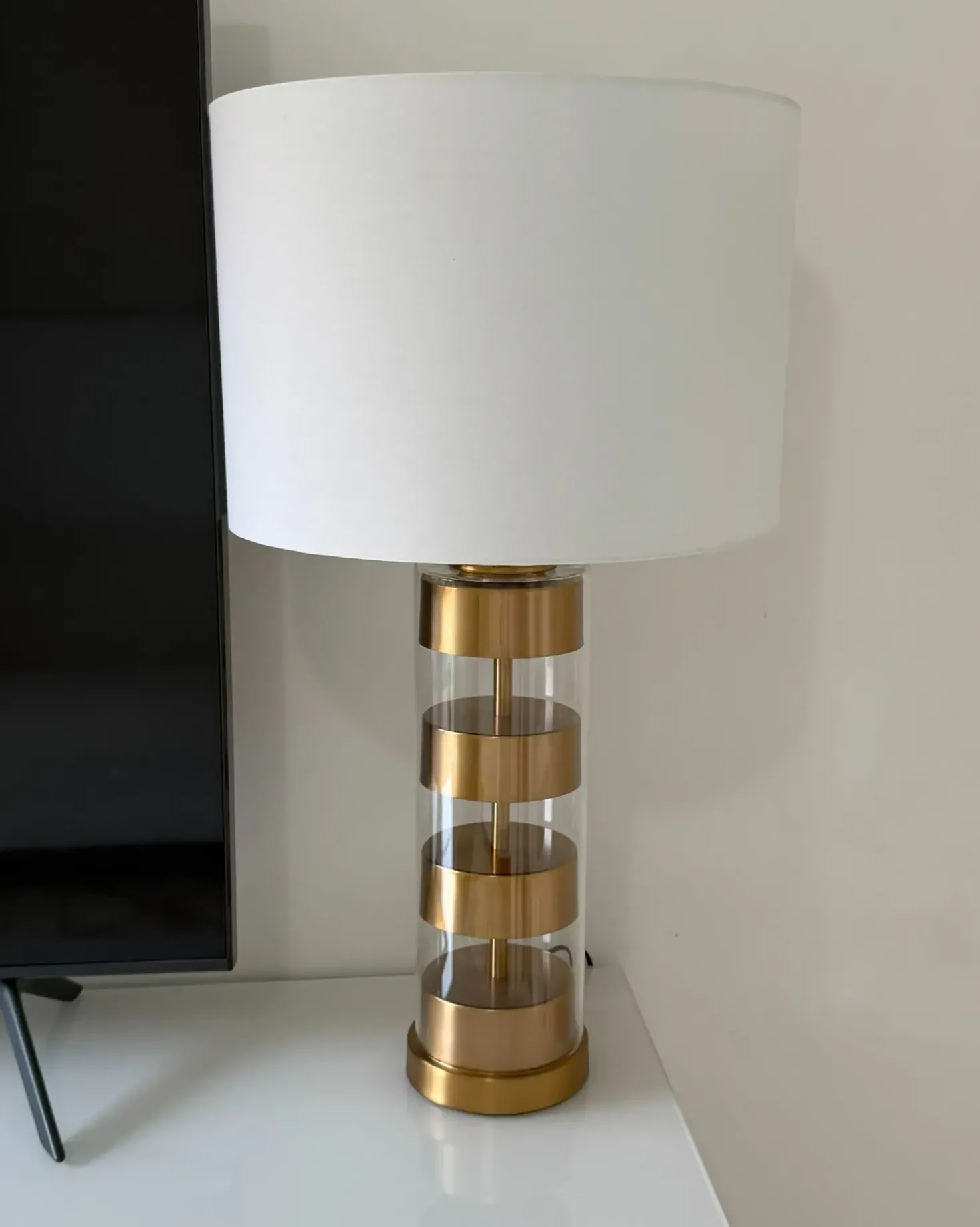Bordlampe BEATTON Metal Guld